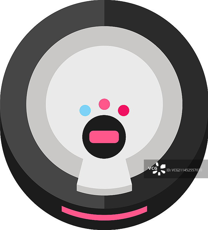 机器人真空吸尘器图标图片素材