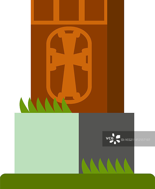 雕刻石制哈奇卡图标图片素材