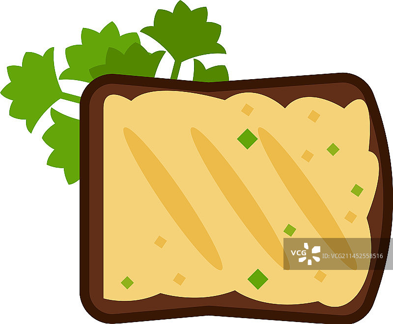 奶油青鱼沙拉图片素材