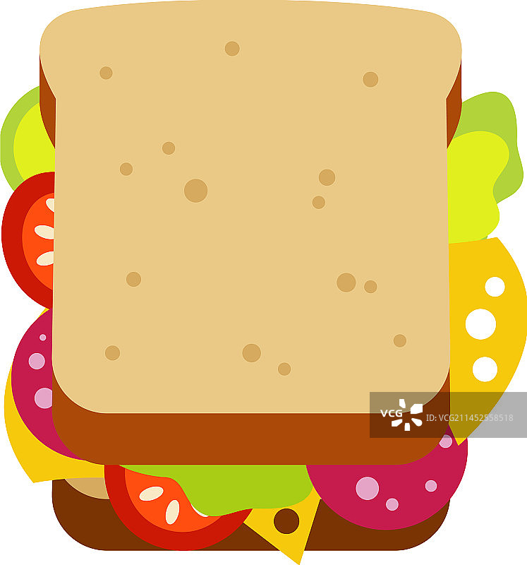 美味三明治图标图片素材