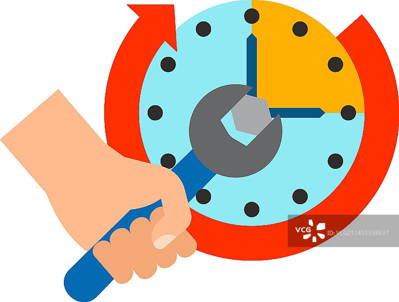 手动设置时钟图标图片素材