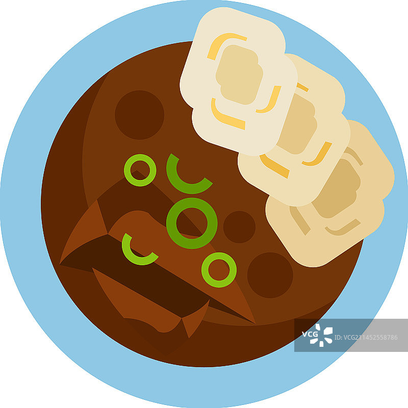 牛肉古拉什配自制饺子图标图片素材