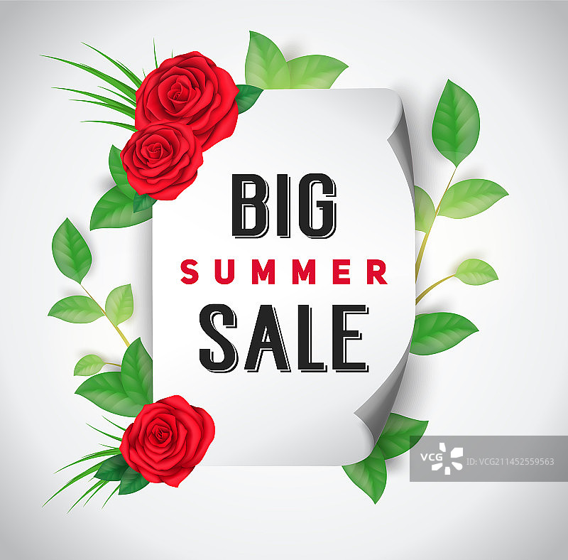 夏季促销广告图片素材