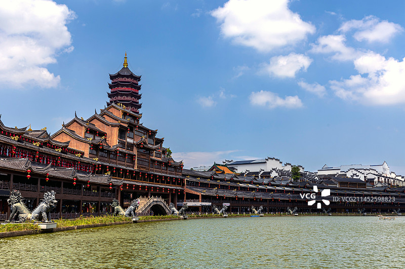 太湖古镇图片素材