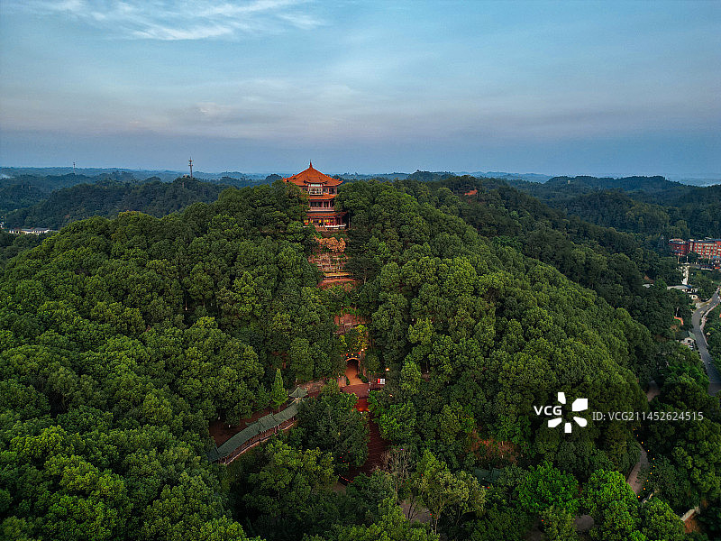 乐山 乐山大佛 灵宝塔 桂华寺  旅游广场 会江门图片素材