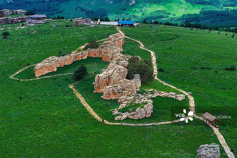 阿斯哈图石林图片素材