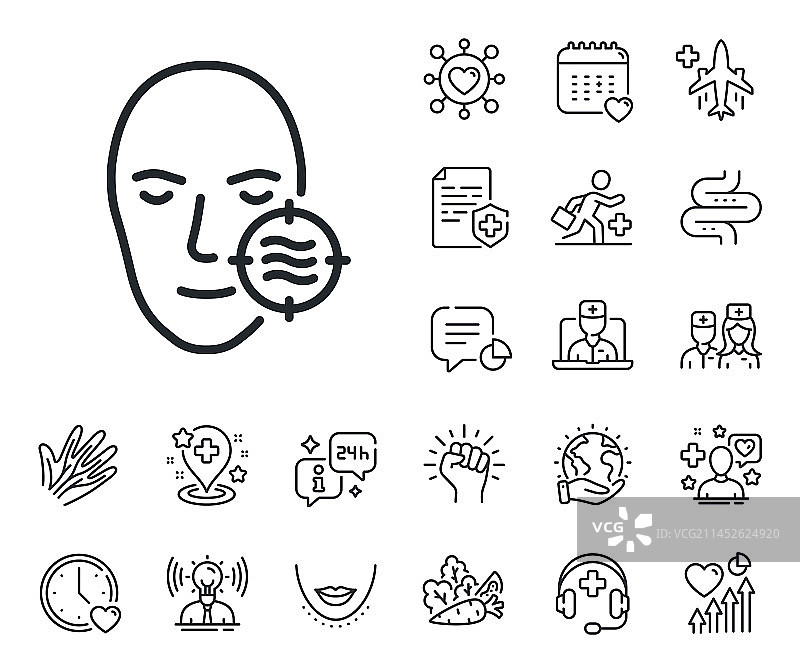 面部护理问题图标图片素材