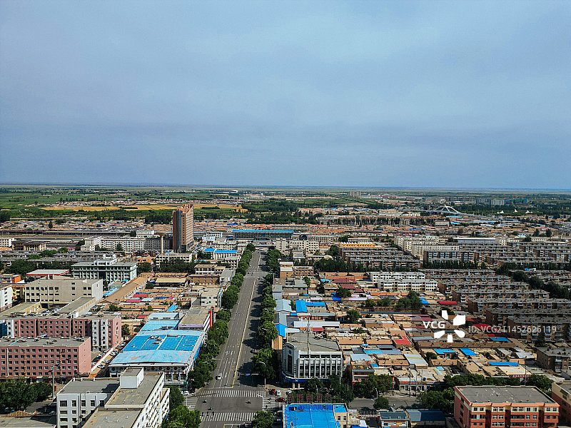 巴彦淖尔 人民公园 临河三中 星月广场 河套学院 临河图片素材