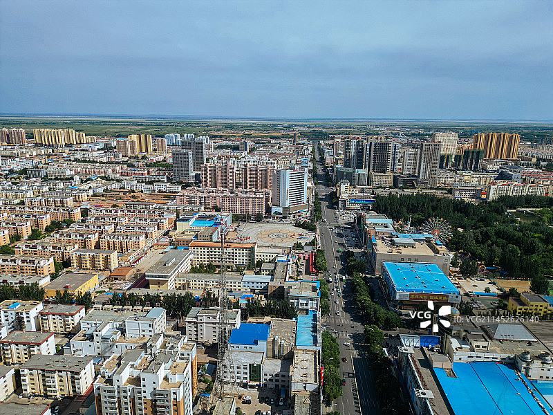 巴彦淖尔 人民公园 临河三中 星月广场 河套学院 临河图片素材