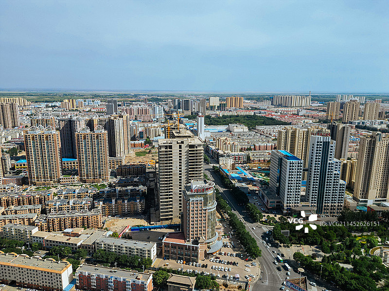 巴彦淖尔 人民公园 临河三中 星月广场 河套学院 临河图片素材