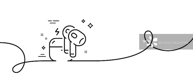 耳机线条图标移动配件标志图片素材