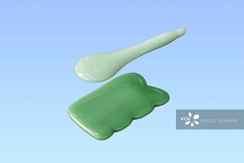 玉雕，刮痧板，刮痧棒图片素材