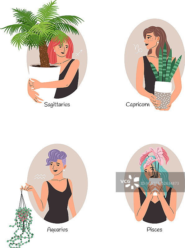 精美星座占星术合集图片素材