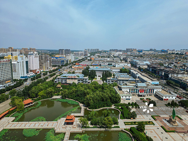 榆林 镇远门 榆阳区 凌霄公园   普济寺 榆林古街 夫子庙 世纪广场图片素材