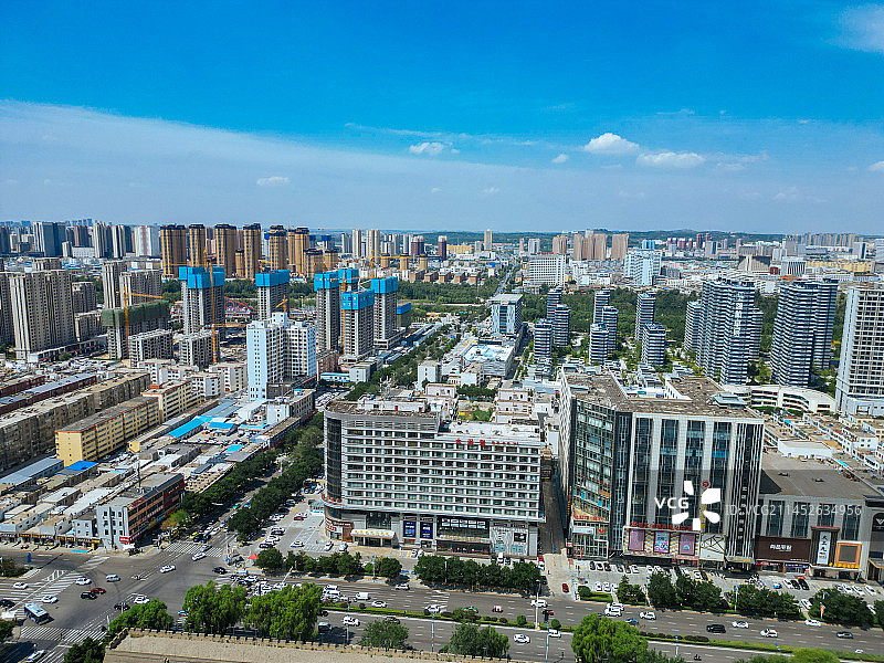 榆林 镇远门 榆阳区 凌霄公园   普济寺 榆林古街 夫子庙 世纪广场图片素材