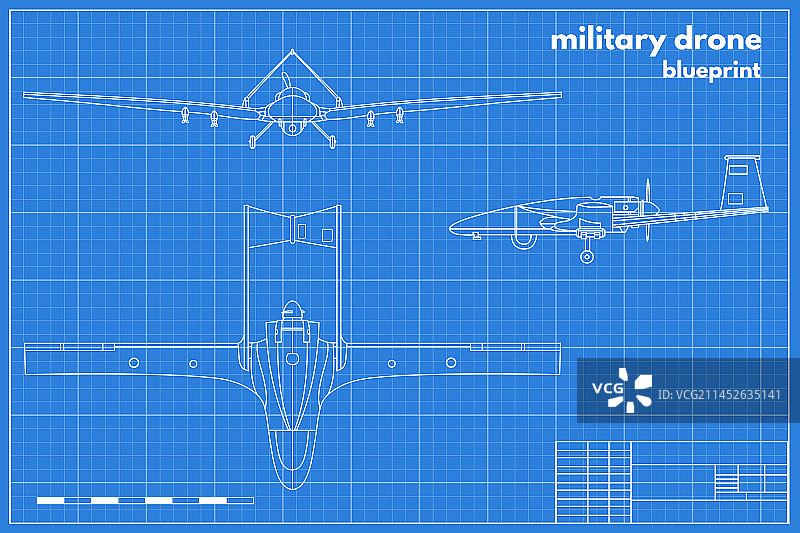 土耳其间谍无人机蓝图图片素材