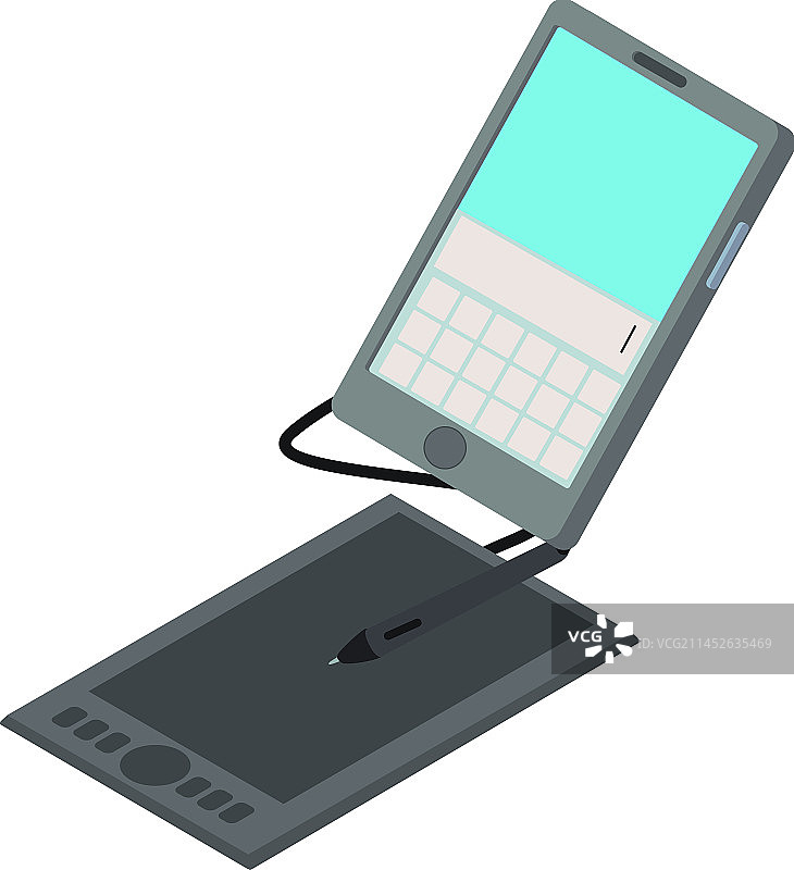 现代设备2.5D图标图片素材