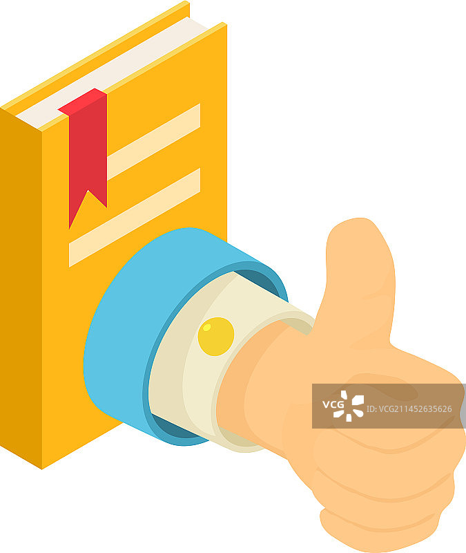 选举程序图标：2.5D手图片素材