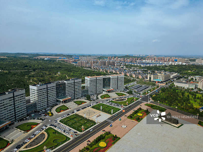 鄂尔多斯 成吉思汗广场 双驹广场 博物馆 大剧院 象棋广场 CBD图片素材