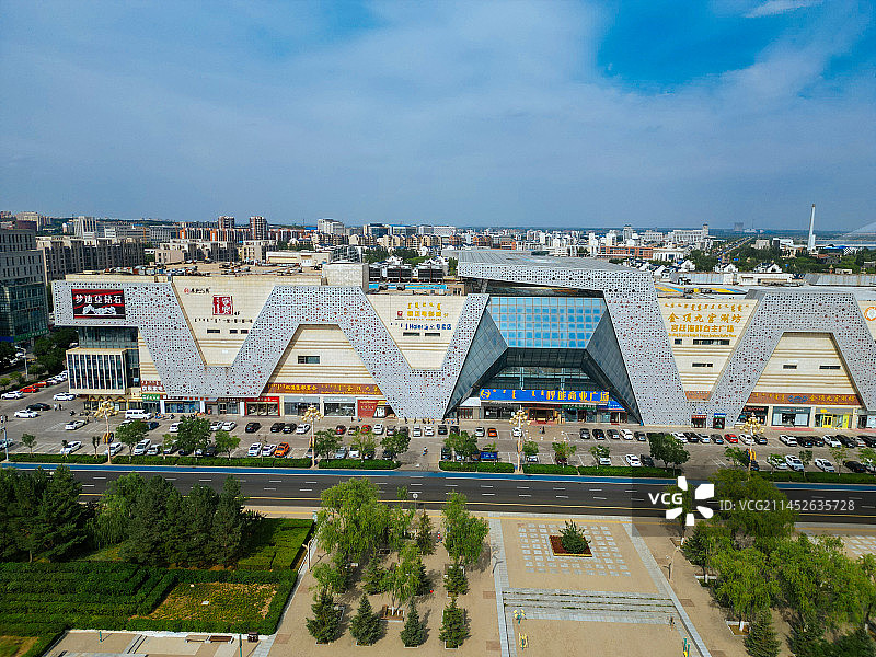 鄂尔多斯 成吉思汗广场 双驹广场 博物馆 大剧院 象棋广场 CBD图片素材