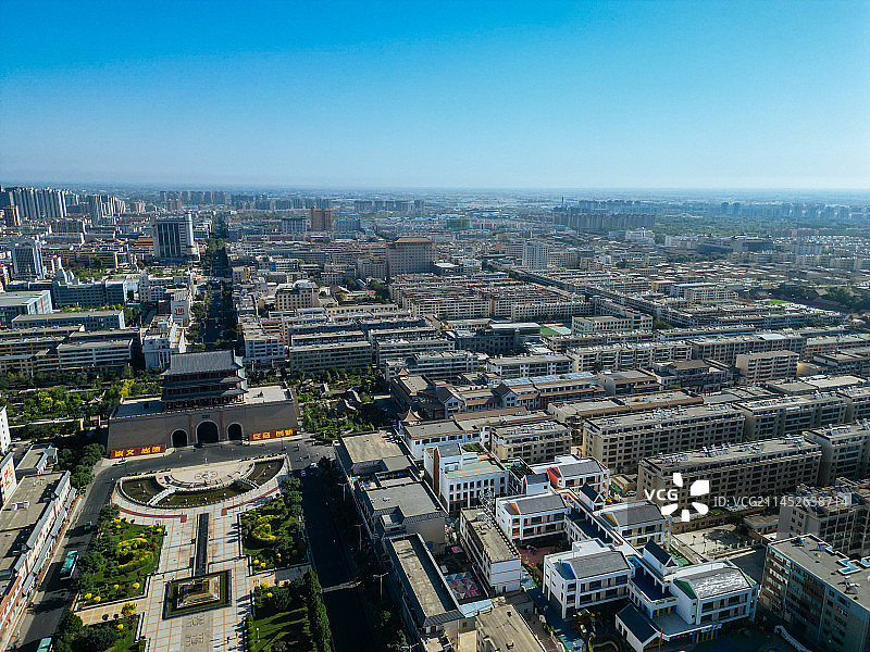 武威 南城门广场 文化广场 凉州区 鸠摩罗什寺图片素材