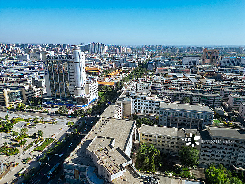 武威 南城门广场 文化广场 凉州区 鸠摩罗什寺图片素材