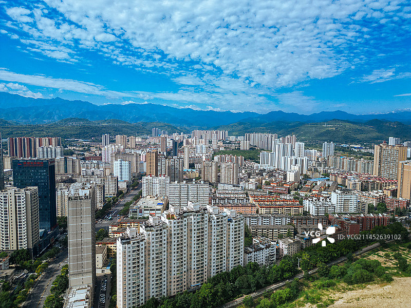 宝鸡 航拍 金台观 金台区 渭河公园 胜利大桥 人民公园 体育馆 金渭大桥 文化艺术中心图片素材