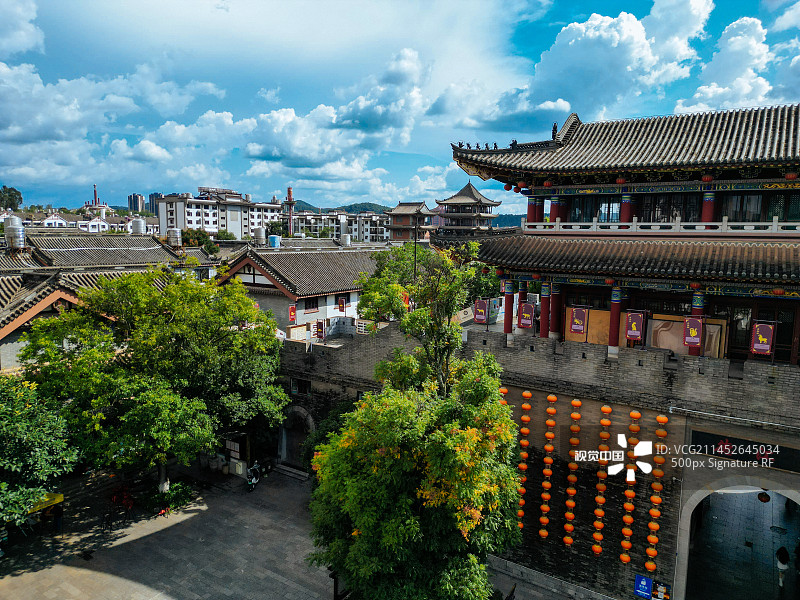楚雄 市民广场 龙江公园 体育馆 博物馆 楚雄师范 十月太阳历文化园 彝人古镇图片素材