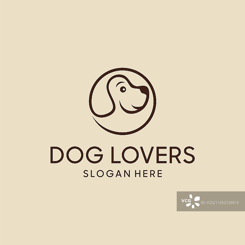 爱狗人士标志设计灵感图片素材