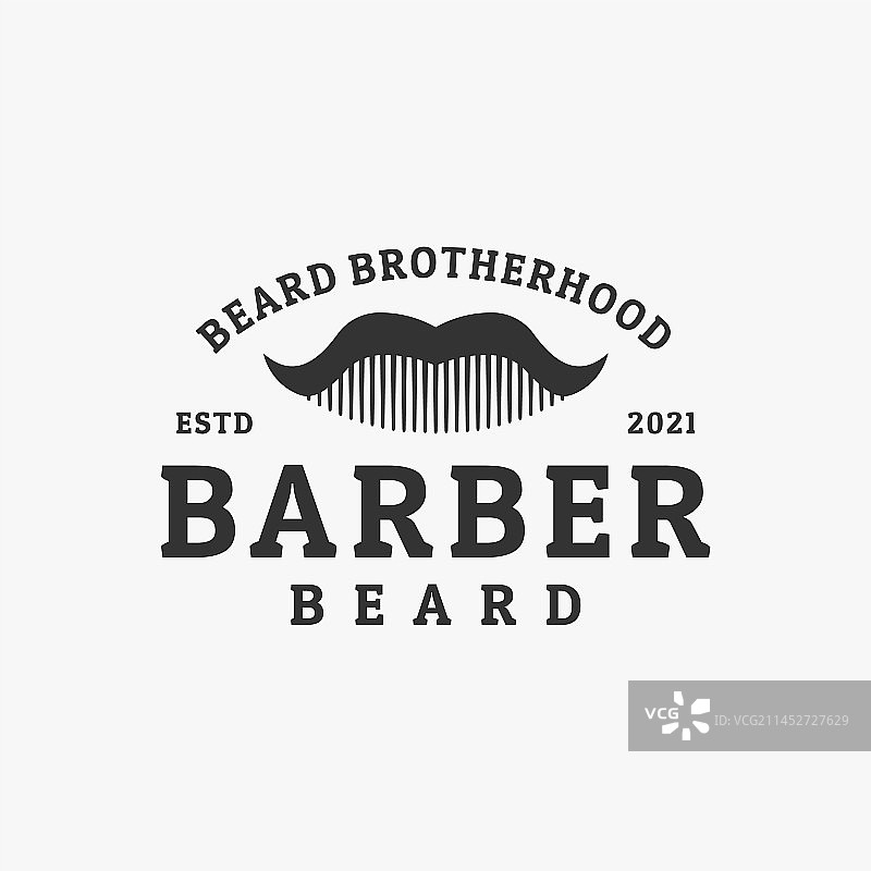 梳子胡须理发店图片素材