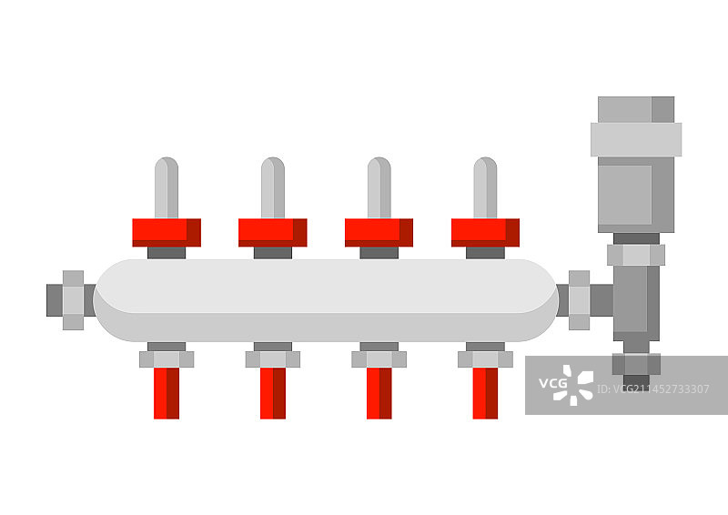 水力歧管工业图片素材