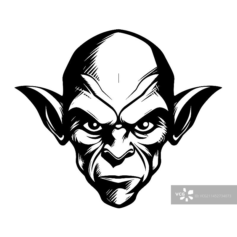 小妖精剪影图片素材