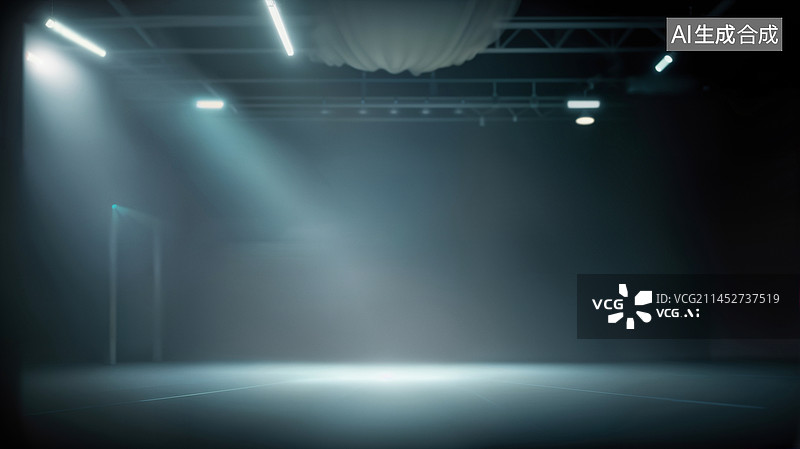【AI数字艺术】空的舞台图片素材