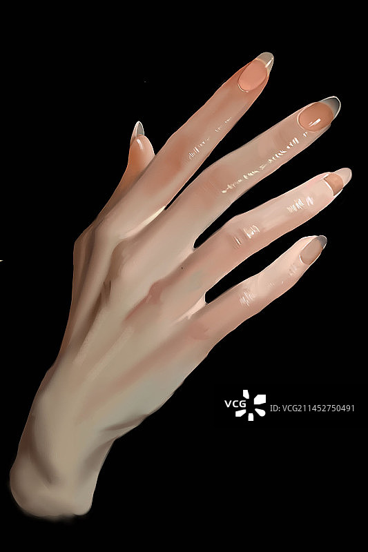 人物厚涂图片素材