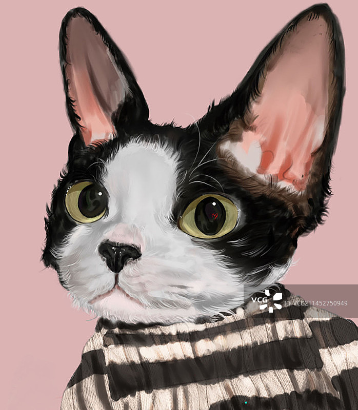 伪厚涂图片素材