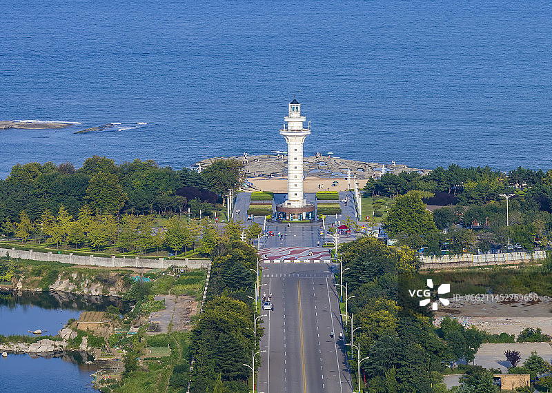 日照市灯塔广场景区图片素材
