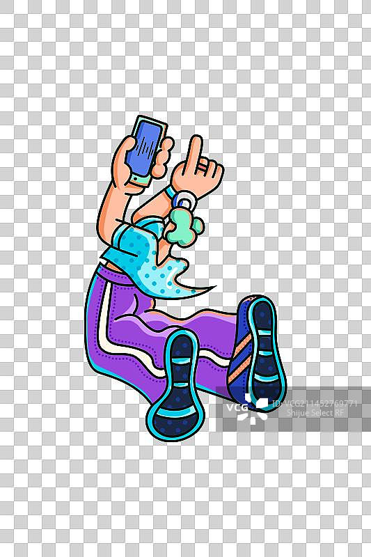 看手机的人图片素材