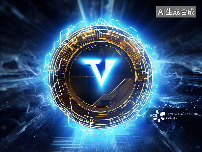 【AI数字艺术】虚拟货币图片素材