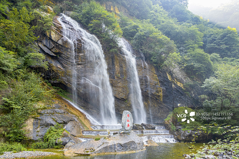 国家风景名胜区--宝鸡红河谷景区图片素材