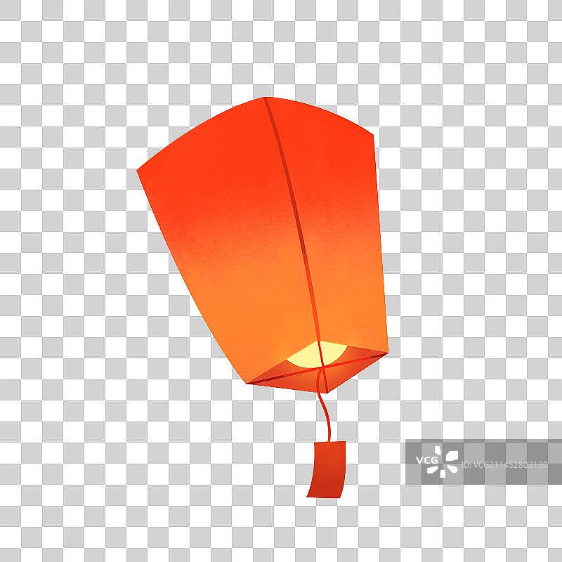 孔明灯图片素材