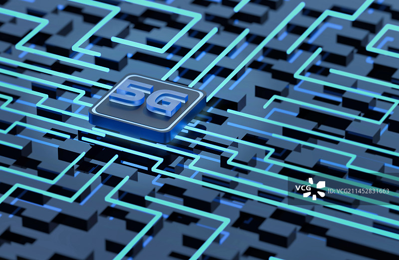 5G芯片背景图片素材