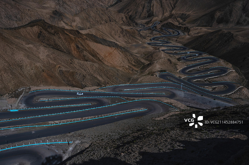 盘龙古道图片素材