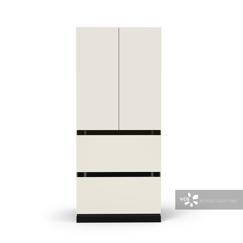 3D泡菜冰箱概念图（韩国传统料理）图片素材