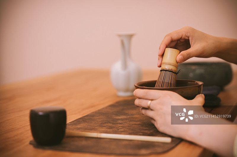 宋代点茶图片素材