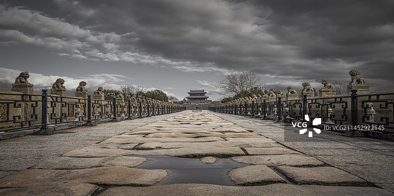 卢沟晓寒图片素材