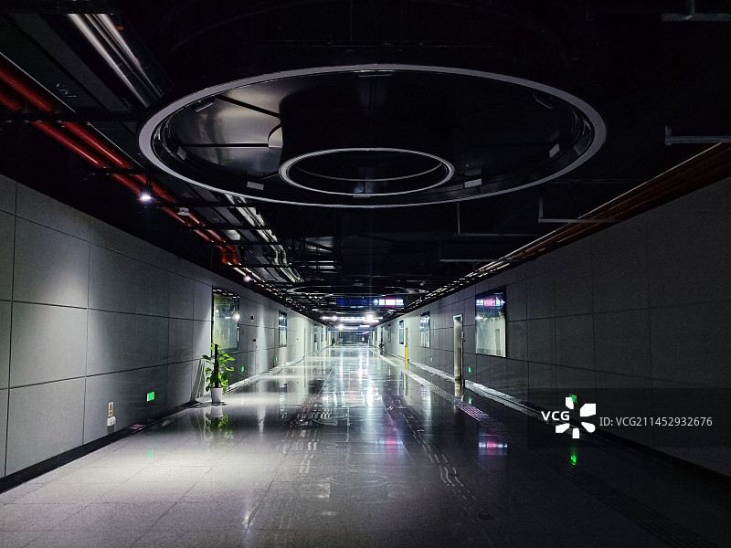 地铁通道图片素材