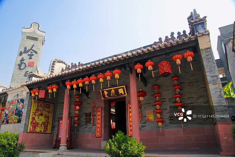 广州大学城岭南印象园图片素材