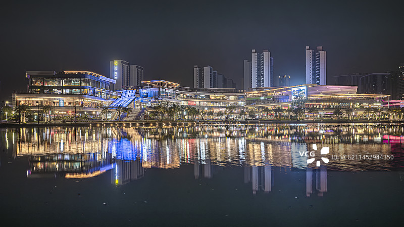 金湾夜色图片素材