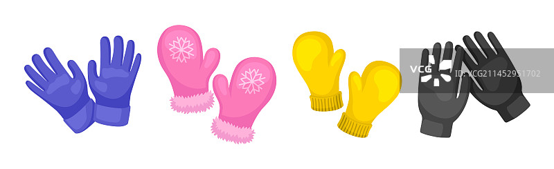 手套和连指手套图片素材