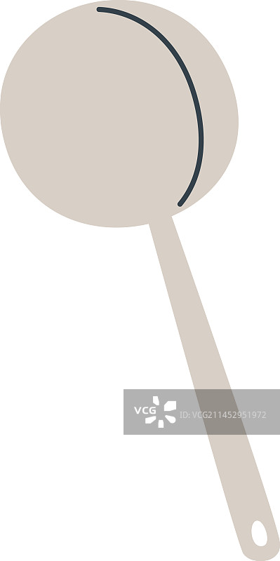 烹饪用长柄勺图片素材